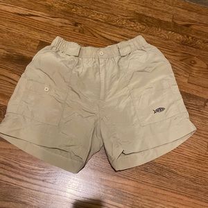 AFTCO fishing shorts, khaki
